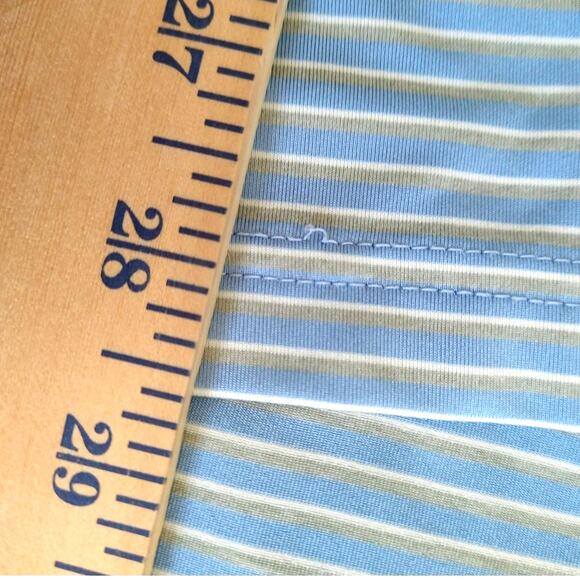 Polo Ralph Lauren RLX Golf Stripe Performance Stretch Polo Shirt XL - Picture 8 of 9